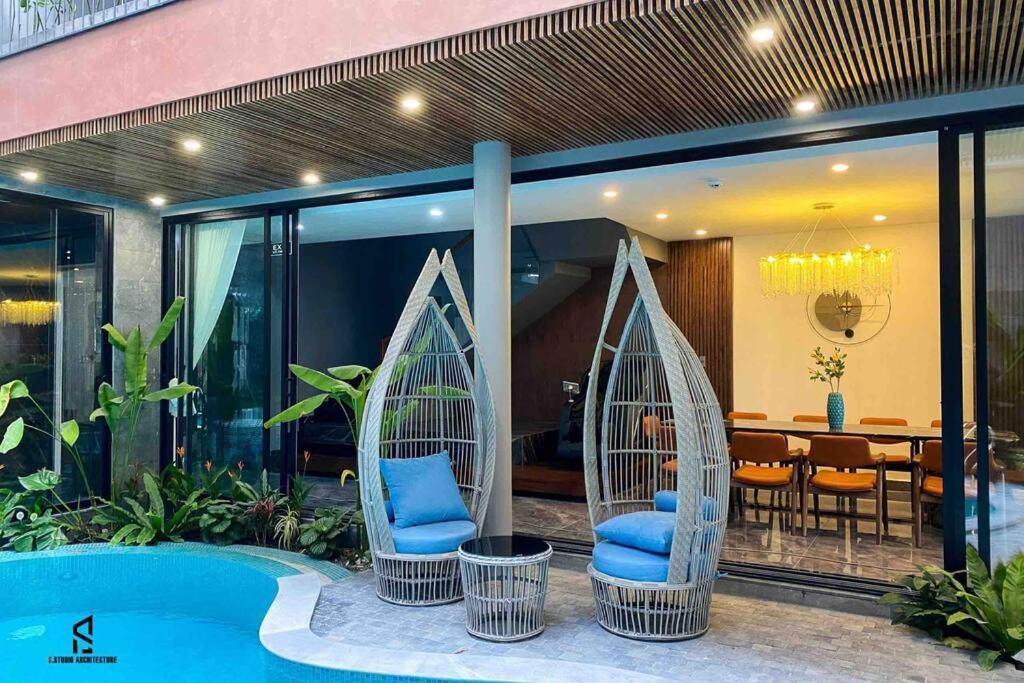 Song Cat Villa - 420Dk - Luxury Villa, Sauna, Jacuzzi 다낭 외부 사진