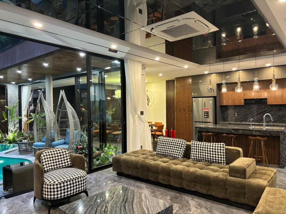 Song Cat Villa - 420Dk - Luxury Villa, Sauna, Jacuzzi 다낭 외부 사진